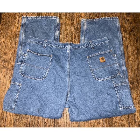 Carhartt Other - Carhartt fleece lined dungaree fit jeans 44x32